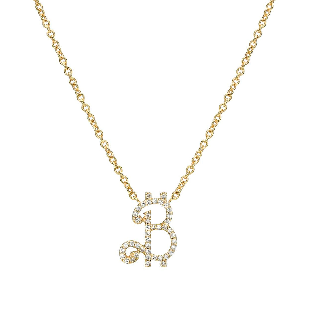 Bitcoin "B" Pendant