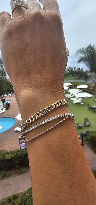 Natural Tennis Bracelet - 2.95ctw