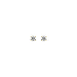 Load image into Gallery viewer, Lab Diamond Stud Earrings - (~1.00ctw)