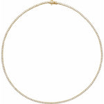 Load image into Gallery viewer, Lab Diamond Tennis Necklace (~6.00ctw)