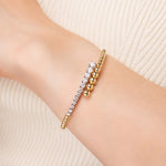 Load image into Gallery viewer, Seraphine Open Ball Bangle
