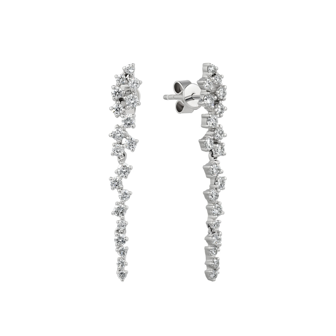 Elysian Diamond Drop Earrings
