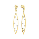 Load image into Gallery viewer, Marquise Grace Dangle Earrings