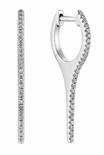 Load image into Gallery viewer, Icicle Huggy Earring Long