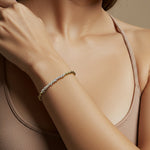 Load image into Gallery viewer, Radiant Circle Twist Bangle