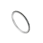 Load image into Gallery viewer, Oui Black Diamond Eternity Band