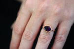 Load image into Gallery viewer, Rope Amethyst Ring