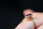 Load image into Gallery viewer, Rope Amethyst Ring