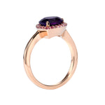 Load image into Gallery viewer, Sweet Amethyst Pear Ring