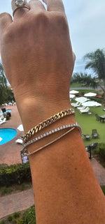 Load image into Gallery viewer, Cuban Bracelet - 6&quot; 5mm
