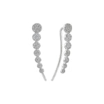 Load image into Gallery viewer, Rondell Pave Cluster Earring
