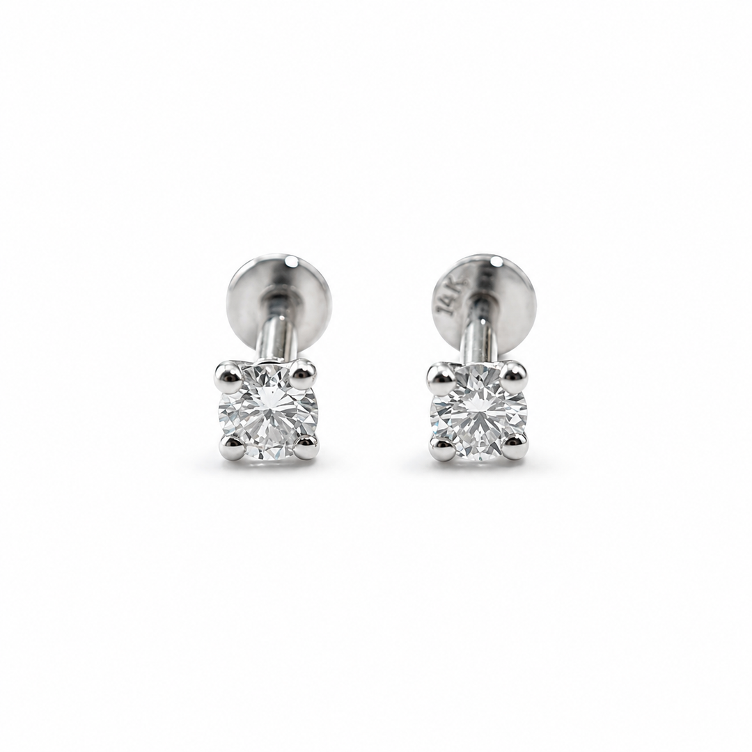 Lab Grown Diamond Studs - 0.10ctw