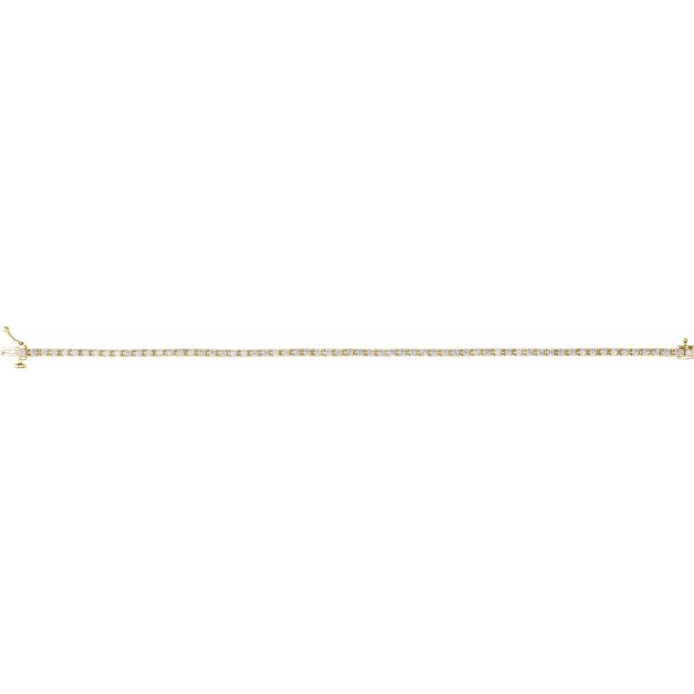 Lab Diamond Tennis Bracelet Santa Monica