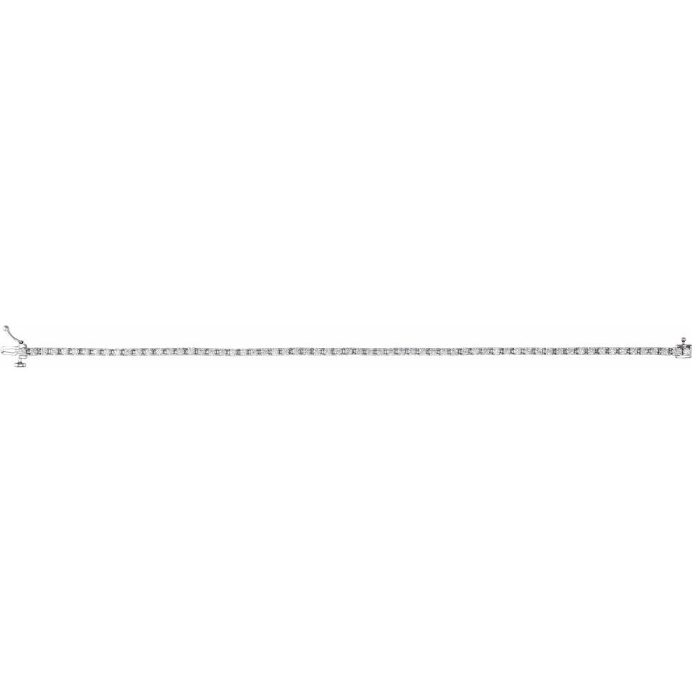 Lab Diamond Tennis Bracelet Santa Monica