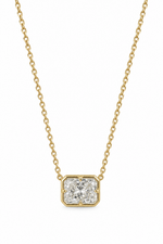 Load image into Gallery viewer, Radiant Cut Diamond Pendant
