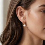 Load image into Gallery viewer, Pearl Drop Earrings - EG
