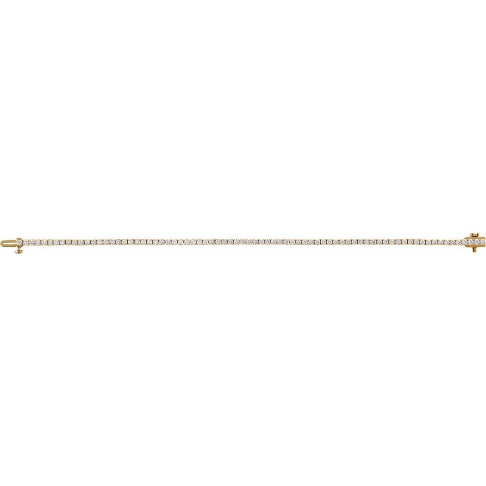 Lab Diamond Tennis Bracelet Santa Monica