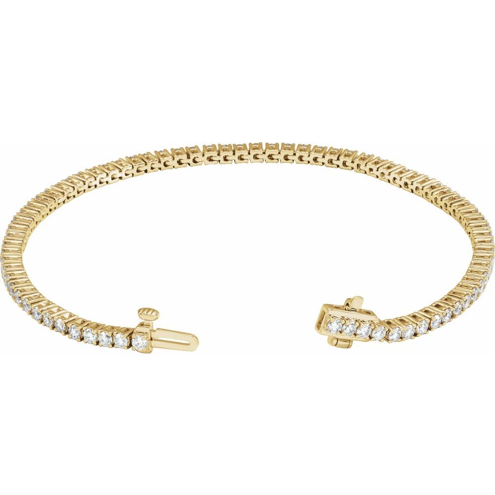 Lab Diamond Tennis Bracelet Santa Monica