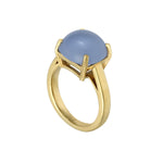Load image into Gallery viewer, Chalcedony Ring - 18k Yellow gold