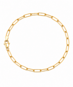 Load image into Gallery viewer, Paper Clip Anklet