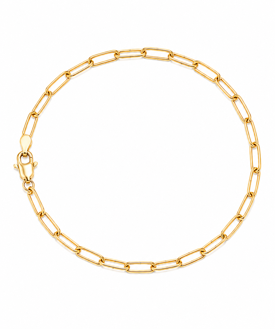 Paper Clip Anklet