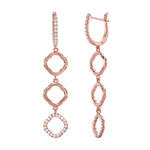 Load image into Gallery viewer, Edward Avedis Astra Tri Drop Earrings
