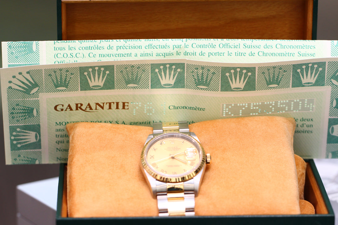 Rolex Datejust Two-Tone 2001  - JC 116233