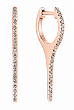 Load image into Gallery viewer, Icicle Huggy Earring Long
