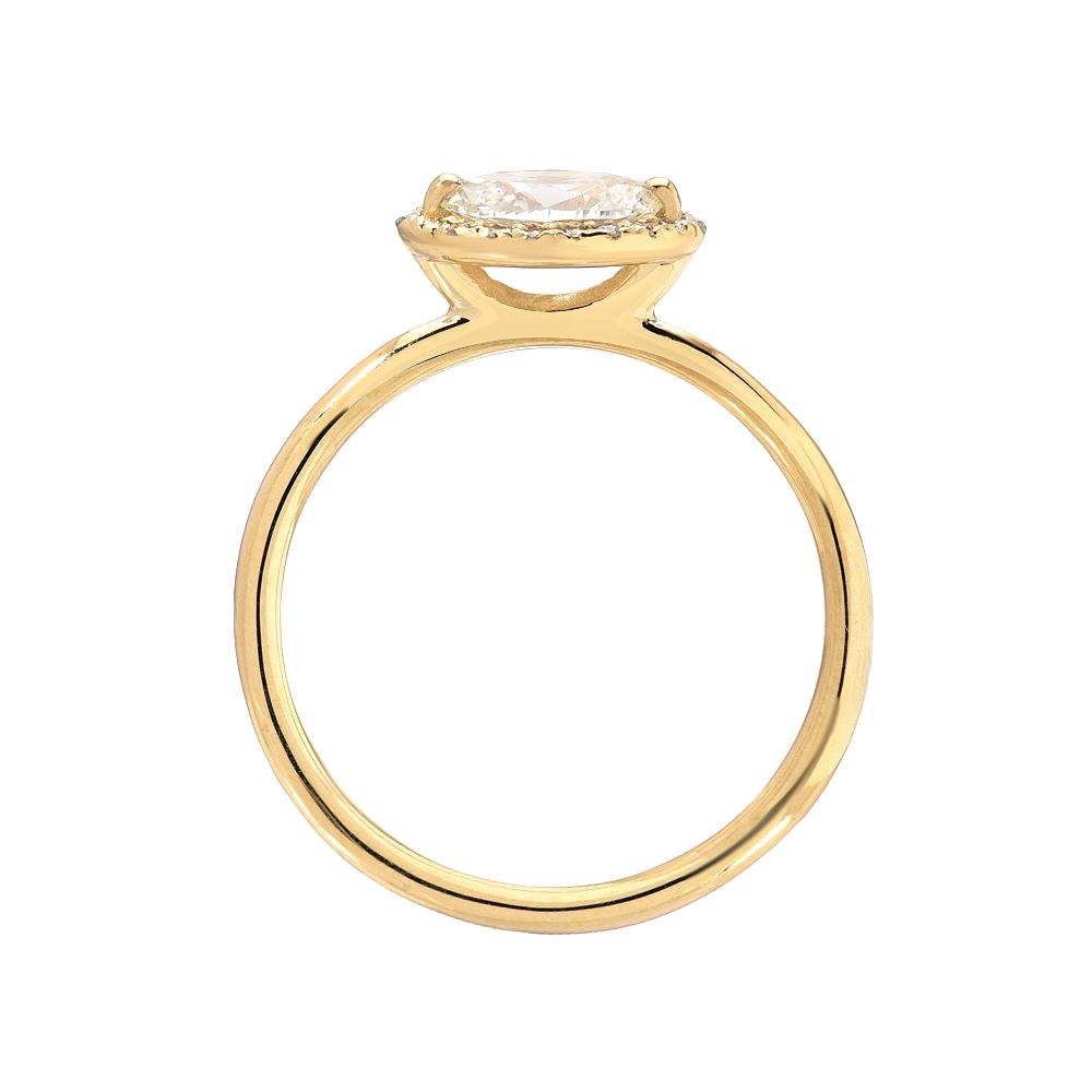 Marqina Halo Engagement Ring