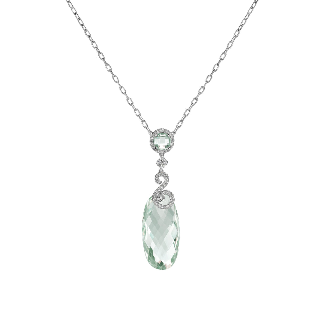 Lumière Pendant with Diamond Accent