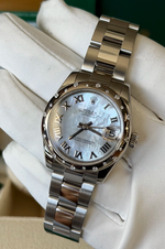 Load image into Gallery viewer, Rolex Datejust Mother of Pearl Dial 31mm - 2019 - Women's Watch