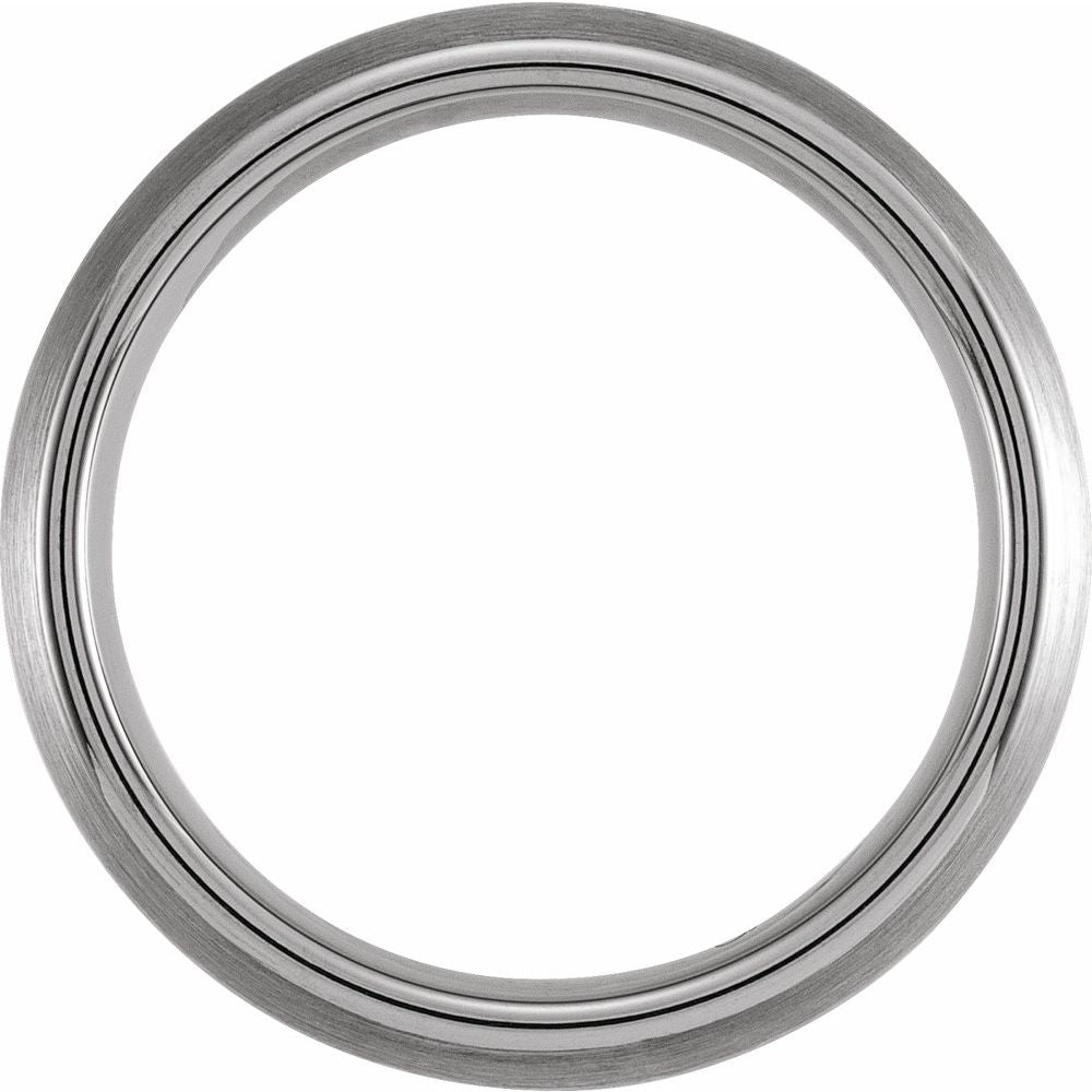 Men's Wedding Band - Tungsten and Gold Ring
