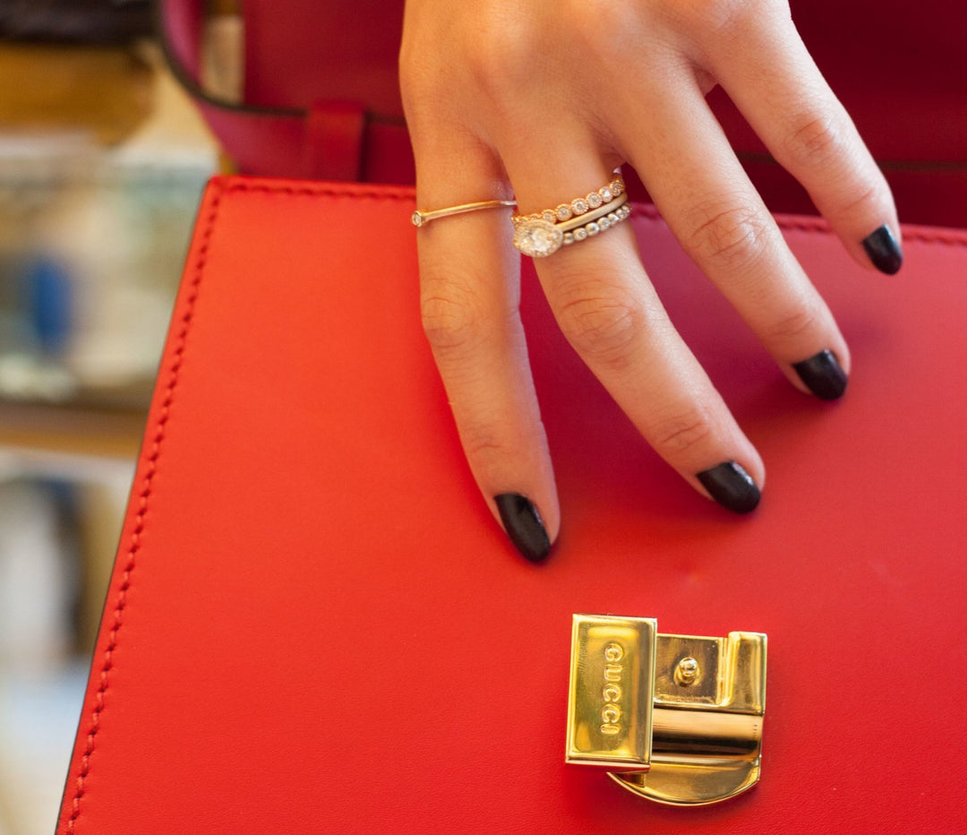 Marqina Halo Engagement Ring