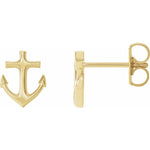 Load image into Gallery viewer, Anchor Earrings