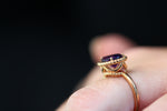 Load image into Gallery viewer, Rope Amethyst Ring