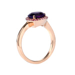Load image into Gallery viewer, Sweet Amethyst Pear Ring