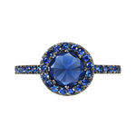 Load image into Gallery viewer, Sugar Stud Sapphire Ring