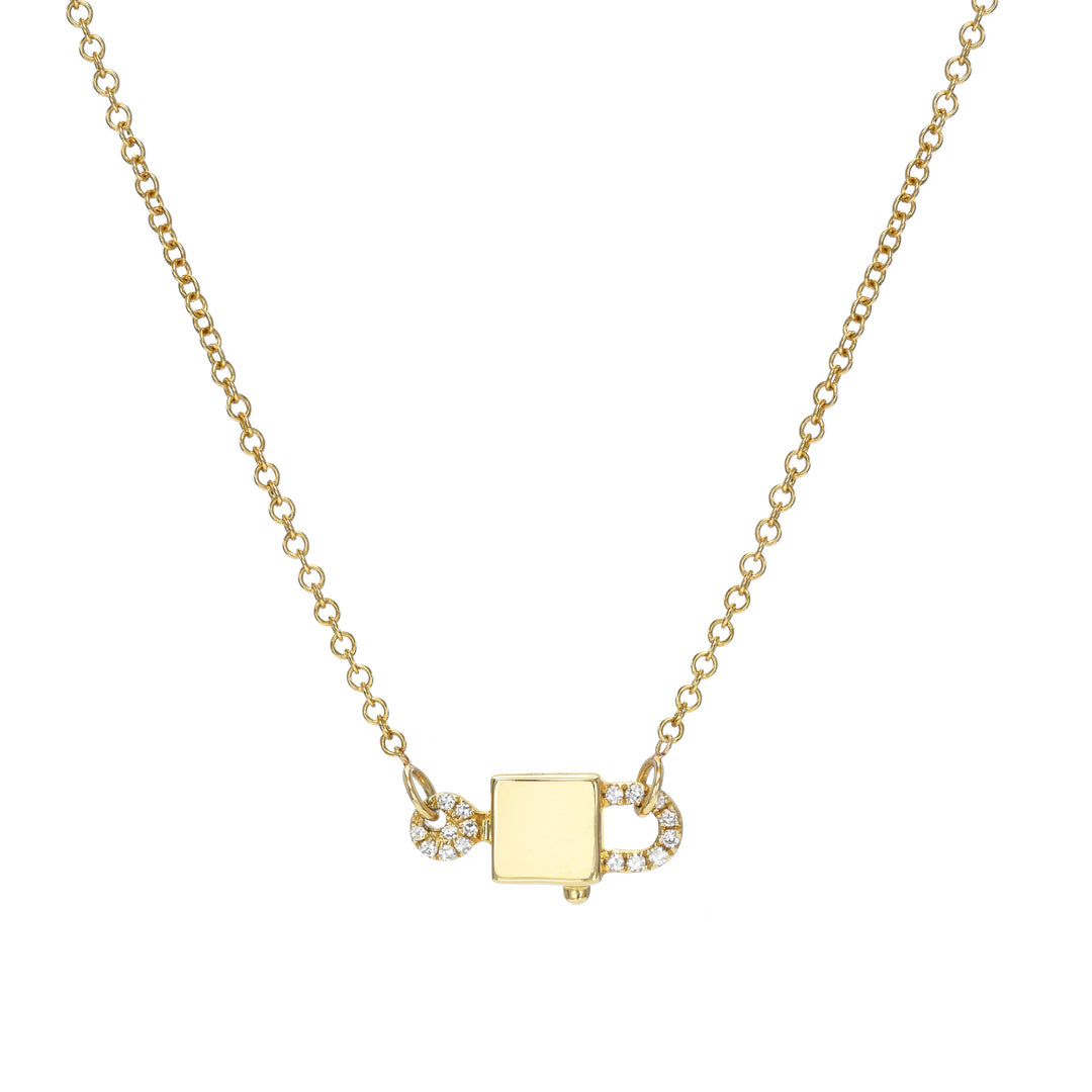 Mini Lock&Key Necklace