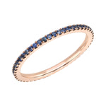 Load image into Gallery viewer, Oui Sapphire Eternity Band